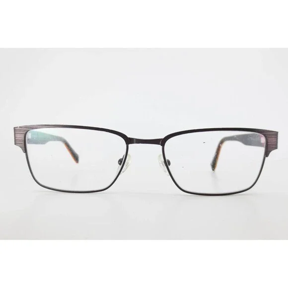 Converse A212 Brown Rectangular Eyeglasses Frames 53-17-135 Men Women Eyewear