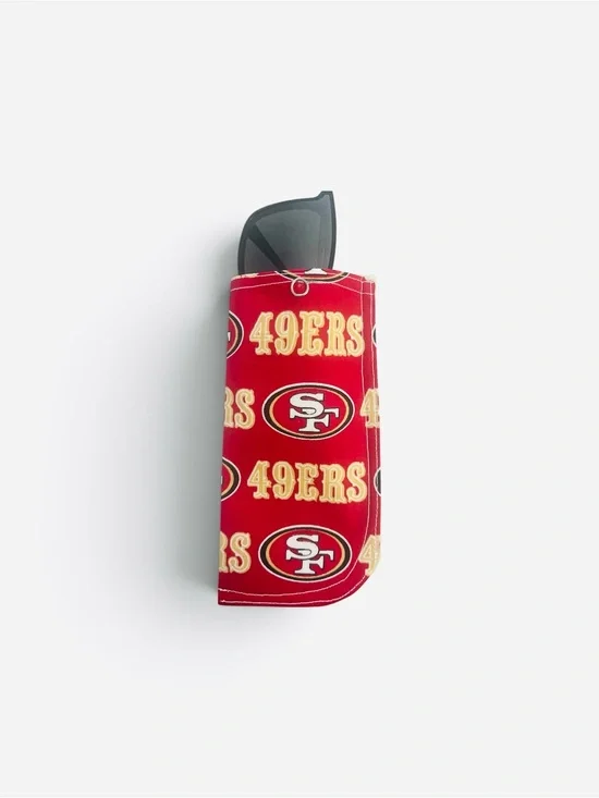 San Francisco 49ers Sunglasses Case - Red & Gold