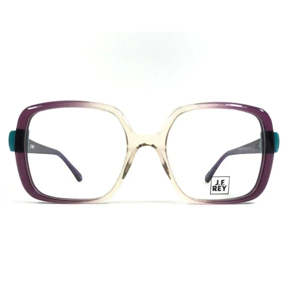 J. F. Rey Eyeglasses Frames JF1548 7824 Purple Fade Square Full Rim 51-18-138