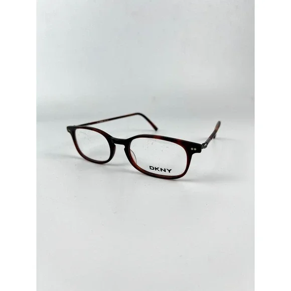 DKNY 6504 215 Women's Eyeglasses Frame Red & Brown‎ Plastic Full Rim 145 mm