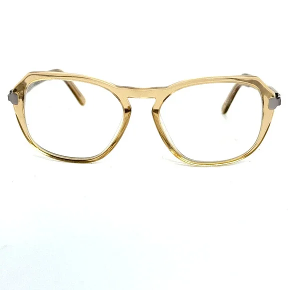 MŌ EYEWEAR “MOVE” 496A Beige Clear Eyeglasses Frame 52-16-145‎ H14078