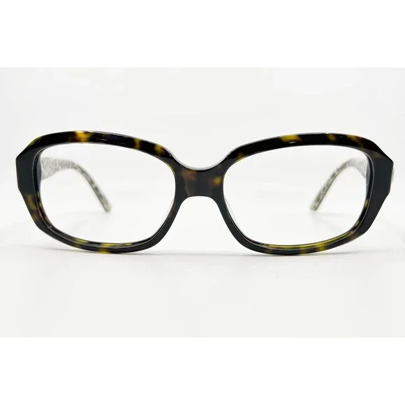 bebe Eyeglass Frames Womens Tortoise Leopard Finest BB7080 57-17-135 42016