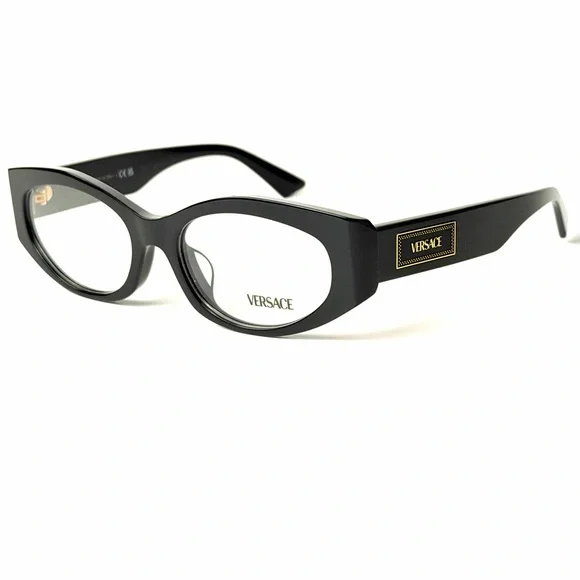 Versace Mod. 3369 GB1 Eyeglasses Black New Authentic 3369F