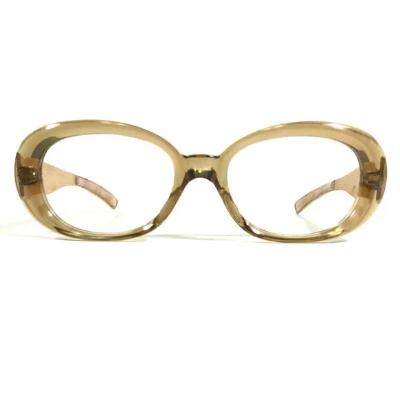 Vintage Brendel Joana Eyeglasses Frames Clear Gold Round Full Rim 50-20-130