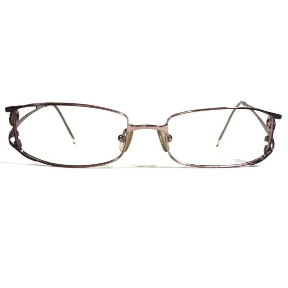 Valentino V5414 064Y Eyeglasses Frames Red Purple Rectangular Full Rim 52-17-135