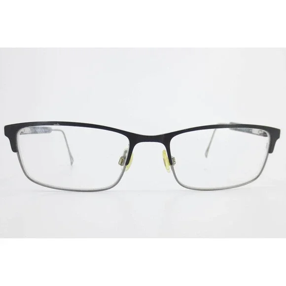 Cole Haan Zerogrand CH4038 001 Black Marble Rectangular Eyeglasses 53-17-140