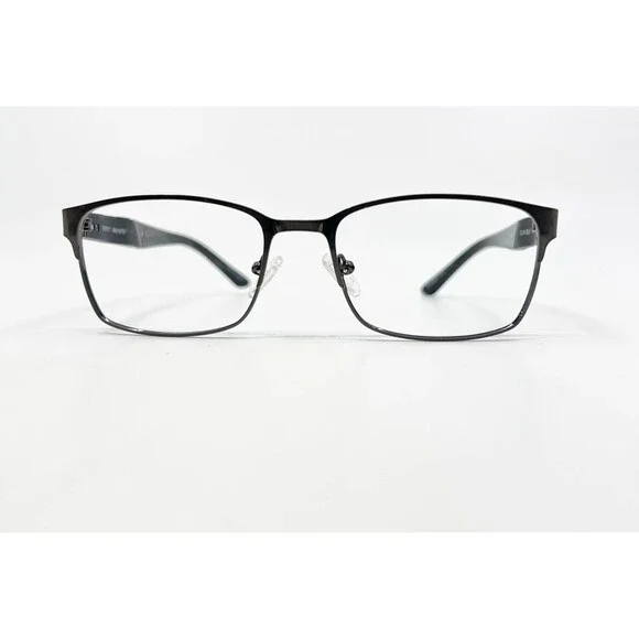 Respect Eyeglasses Gunmetal Black Rectangular Frames 54-18-143 66619797 54mm