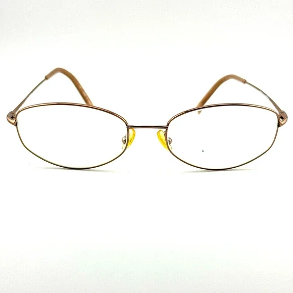 Bulova Mayville Eyeglasses Frame sfull Rim Round 54-18-140 Brown‎ Womens H12204