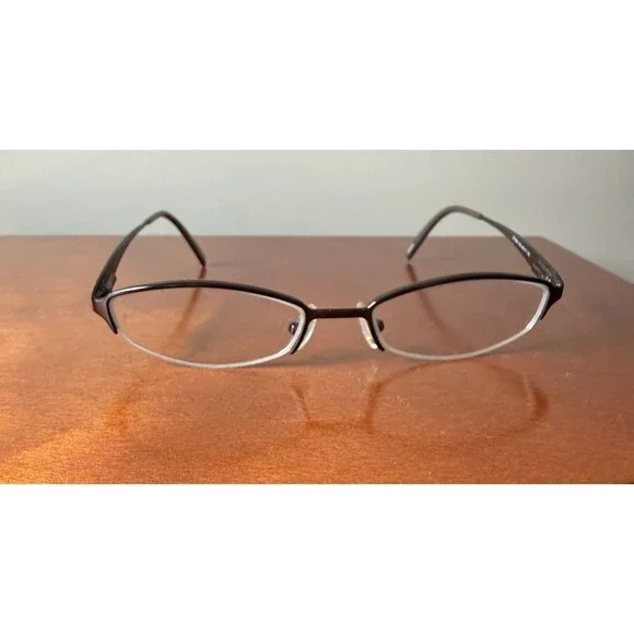 Chaps Y2K Women’s Eyeglasses Half Rim Metal Frame Glasses CP2026 165 49 17 135