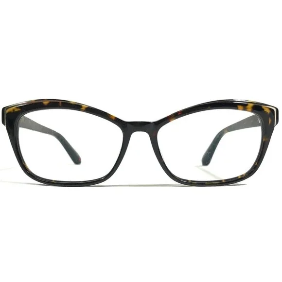 Zac Posen Eyeglasses Frames Ludmilla TO Brown Tortoise Gold Cat Eye 53-15-140