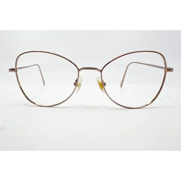 DKNY Eyeglasses Womens Rose Gold Cat Eye DK1002 272 53-18-135 53mm