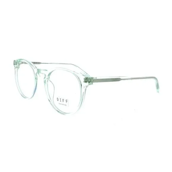 Diff VDFSWYR48LAGB Lagoon Crystal Cat Eye Womens Optical Frames