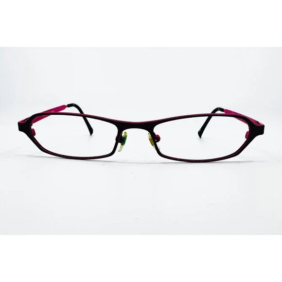 Prodesign Denmark Eyeglasses Women Burgundy Red 1217 c.6021 49-16-130 Small