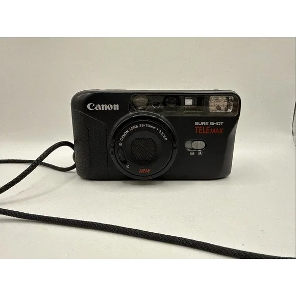 Canon Sure  Shot TELEMAX  38/70mm UNTESTED. For Part Or Not Working.