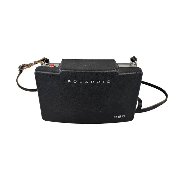 Vintage Polaroid Automatic 250 Land Camera Folding Packfilm Parts Only Type‎ 100