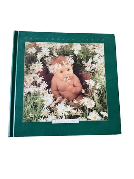 NWOT Vintage 90s Anne Geddes Hardcover Photo Album