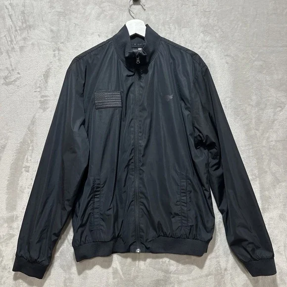 Under Armour Project Rock Freedom Bomber Jacket Mens Size L USA