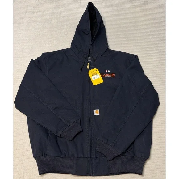 Carhartt Firm Duck Insulated Flannel Lined Active Jacket XLarge LooseFit New Tag