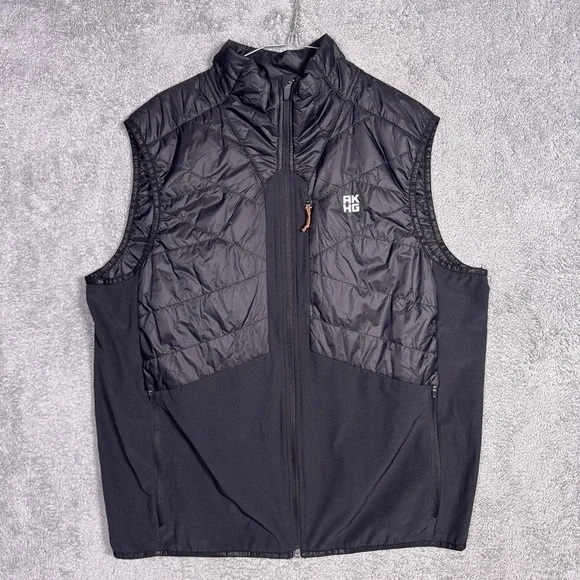 Alaskan Hardgear Vest Mens L Outer Limit Hybrid Full Zip Duluth Quilted Puffer