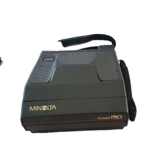 Vintage Minolta Instant Pro Polaroid Spectra Film Camera -not Tested Needs Film