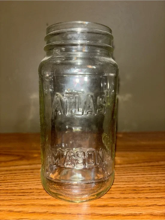 Atlas Mason Clear Glass Vase