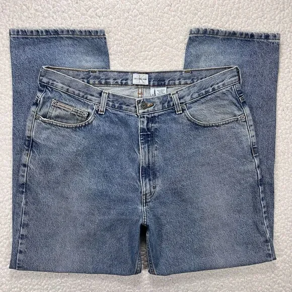 Calvin Klein Jeans Easy Fit Men's 36x30 (Actual‎ 34x29) Y2K Streetwear Grunge