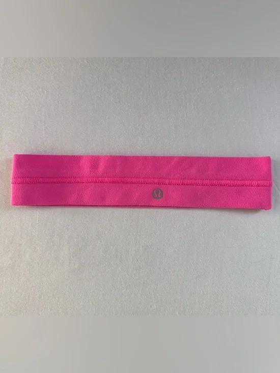 Lululemon Pink Swiftly Athletic Headband Running Yoga One Size