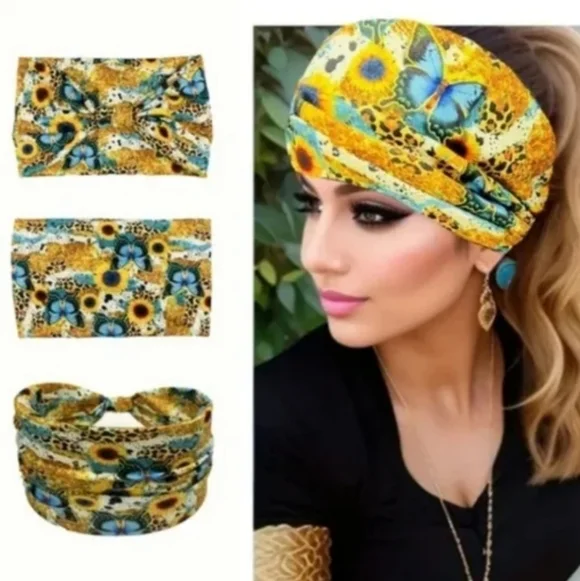 Cross Knotted Wide Headband