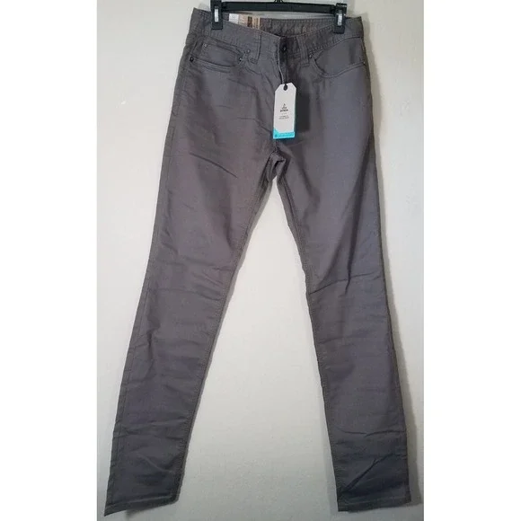 Prana‎ Bridger Jeans Men 30x36 Slim Fit Straight Denim Organic Mud Brown NEW