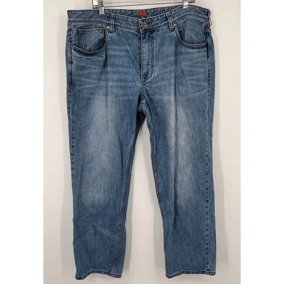 Tommy Bahama Santorini Island Authentic Mens Jeans‎ 40/30 Medium Wash Blue Denim
