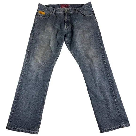 Pepe London XX73 Jeans Mens 40x32 Blue Denim Cotton Medium Wash Straight‎ Leg
