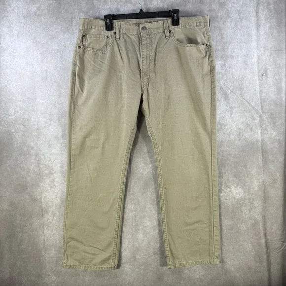 Levis‎ 559 Denim Jeans Men 40x30 Tan Straight Leg 5-Pocket American Classic
