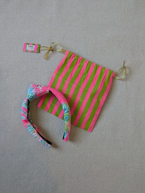 Lele Sadoughi X Lilly Pulitzer Seaing Things Knotted Headband