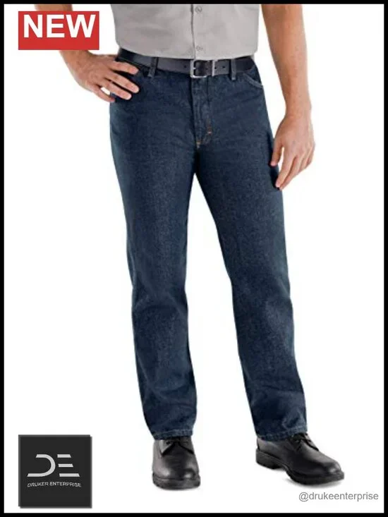 Heavyweight Cotton Men's Classic Work Jean