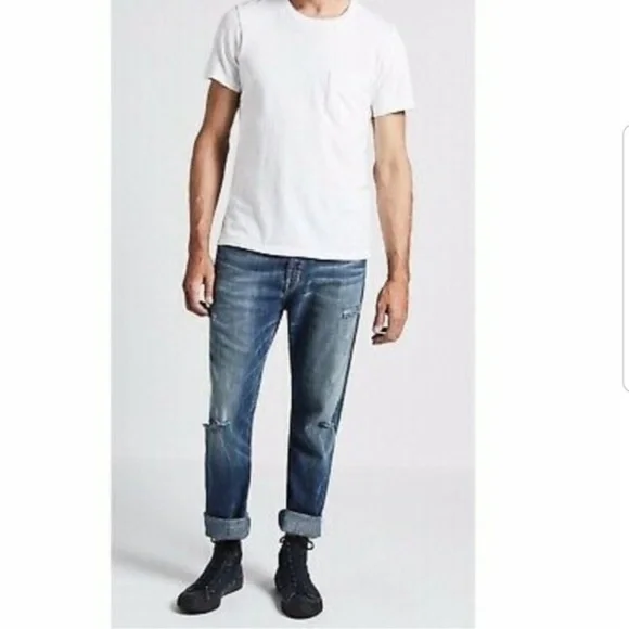 Current/Elliot Heritage Fit Borego Destroy Jeans