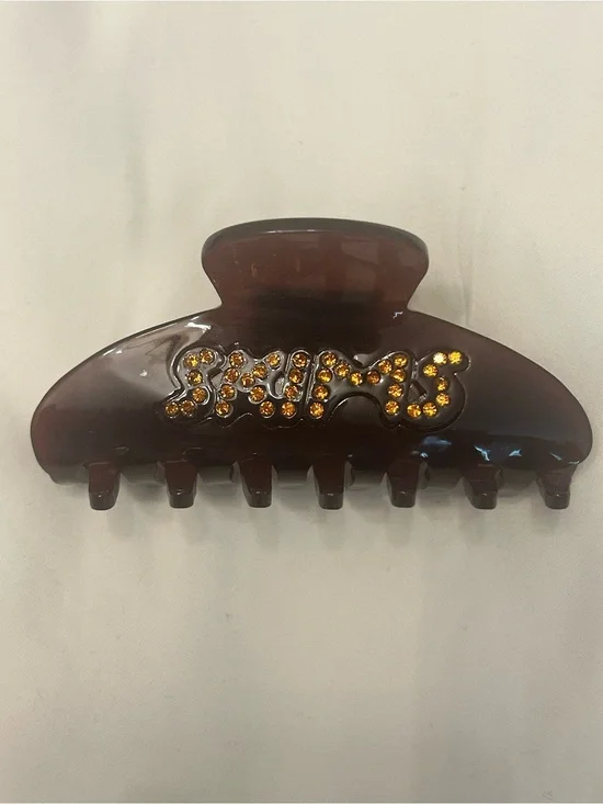 Skims Brown Claw Clip