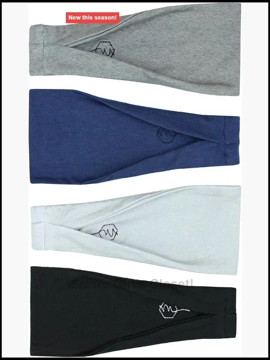 Non-Slip Wide Headbands 4-Pack for Gym Running Yoga