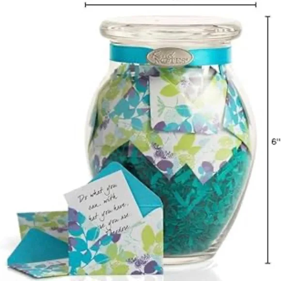 Kindness jar hydrangea - 31 individual notes of kindness