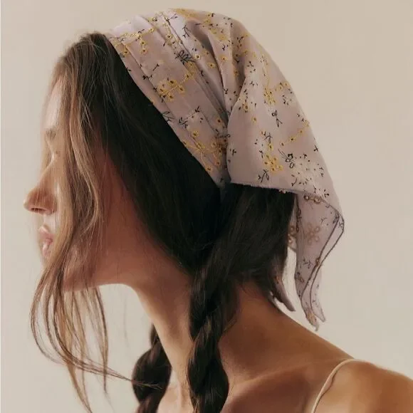 Free People Honey Hair Scarf Pink