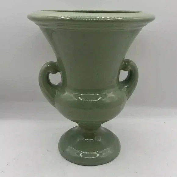 Vintage Haeger Aqua Trophy Urn‎ Vase