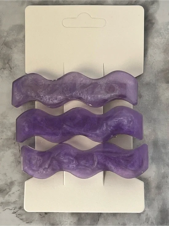 Handmade Resin Hair Clip Barrettes