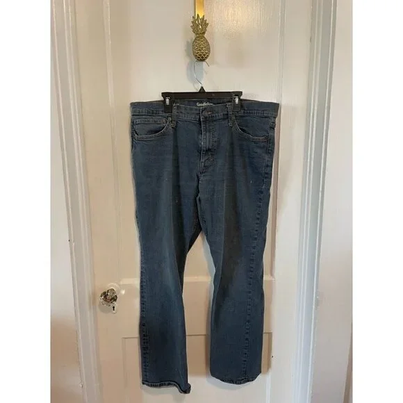 Goodfellow Men's Size 38 x 32 Total Flex Straight Recto Jeans