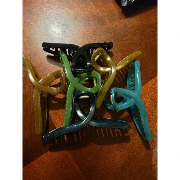 Big Hair Claw Large Butterfly Hair Clip 5