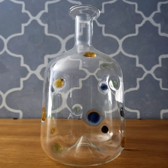 Colorful Glass Bud Vase