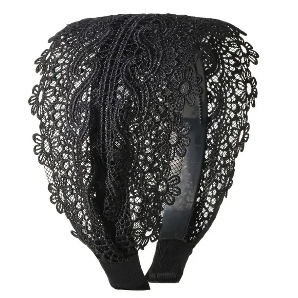 Black Lace Headband