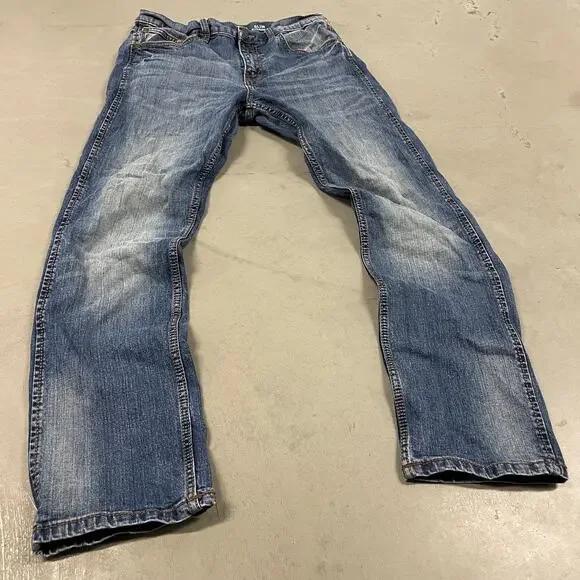 y2k wrangler slim western jeans 30x31