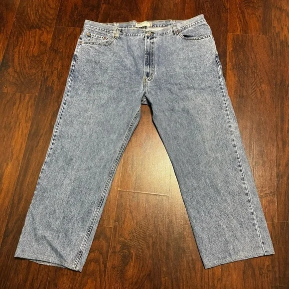 Levi's 505 Vintage y2k Light Blue Relaxed Jeans 44x30