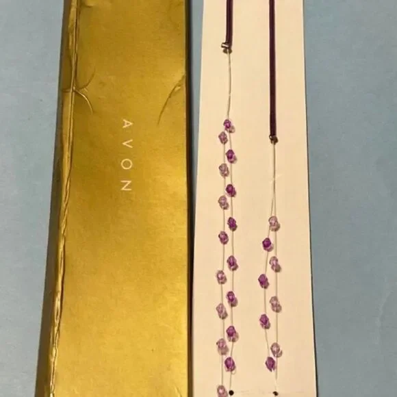 Avon Women's Purple and Pink Hair-accessories