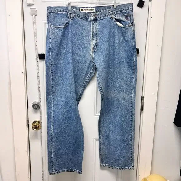Men's Harley Davidson W44xL32 Jeans Biker Vintage Retro Y2K NOC3898