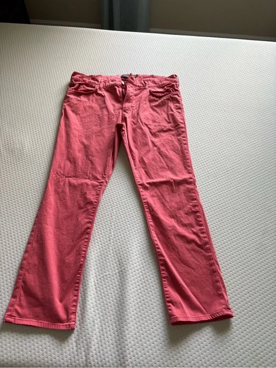 Men’s Polo Coral Pink Straight-Leg Jeans